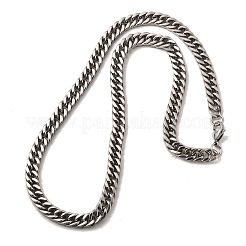 8 мм кубинские звенья цепи из нержавеющей стали 304 для мужчин NJEW-B134-03A-P