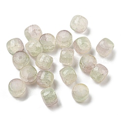 Прозрачные стеклянные бусины с кракле GLAA-D012-01D