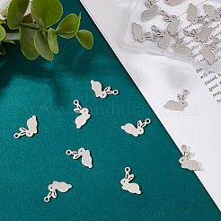 20 шт. подвески из нержавеющей стали 201 STAS-DC0016-52