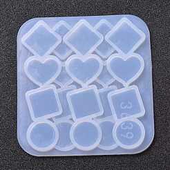 Зажим для волос силиконовые Молды DIY-D046-09