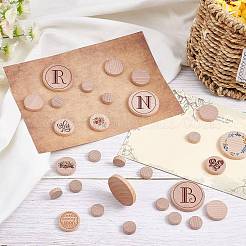 2 пакетик буковых деревянных круглых деталей&nbsp;WOOD-NB0002-77