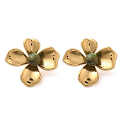 Pendientes de botón de acero inoxidable 304&nbsp;STAS-Z112-20G-01