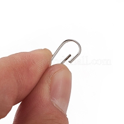 変色しない304ステンレススチール製クイックリンクコネクター  フレームコネクター  オーバル  ステンレス鋼色  22x8x2mm&nbsp;STAS-K194-33P