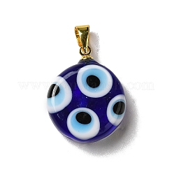 Handgefertigte Murano Anhänger bösen Blick&nbsp;LAMP-F030-01G