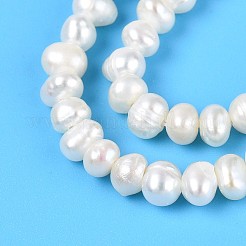 Нити из натурального культивированного пресноводного жемчуга PEAR-T006-21