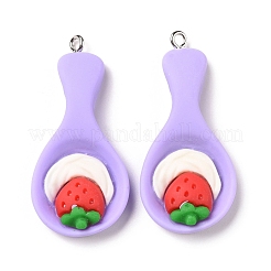 Подвески из непрозрачной смолы RESI-G032-F05