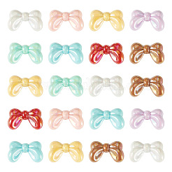 20pcs perles acryliques opaques de placage uv&nbsp;OACR-TA0001-68