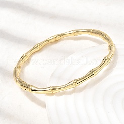 Латунные браслеты на петлях для женщин&nbsp;BJEW-H639-05G
