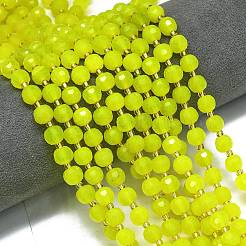 Природных окрашенных нитей бисера нефрита G-K389-E21-01