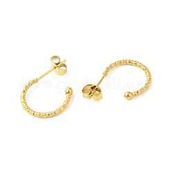 Серьги-гвоздики из нержавеющей стали 304 с вакуумным покрытием pvd&nbsp;EJEW-D057-03B-G