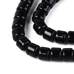 Непрозрачные сплошные цветные стеклянные бусины&nbsp;GLAA-N065-4x4mm-C10