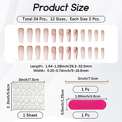 Presse à couverture complète en plastique abs sur faux ongles&nbsp;MRMJ-CP0001-72