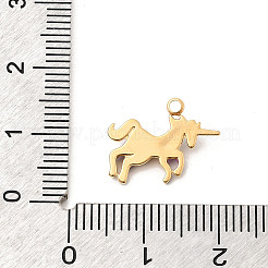 Подвески из нержавеющей стали 304 с эмалью&nbsp;STAS-P431-20G