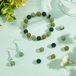 70 шт. 7 цвета проложить бусины для дискотечного шара RB-PH0001-34