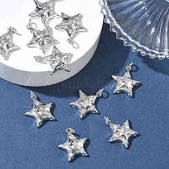 Pendentifs en laiton Shegrace avec zircon cubique transparent&nbsp;XGRQ3K091-524P