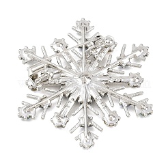 Рождественские булавки со стразами из сплава для рюкзака&nbsp;JEWB-P055-05P