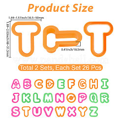 52шт 26 вида пластиковых глиняных форм&nbsp;DIY-SC0030-51