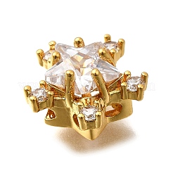 Многожильные звенья из латуни с паве из кубического циркония KK-F913-12G-01