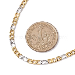 Цепи Фигаро из нержавеющей стали 304 для мужчин&nbsp;NJEW-JN05038