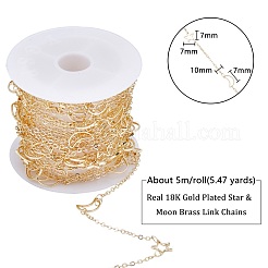 Латунные соединительные цепи ручной работы CHC-F010-01-G-A