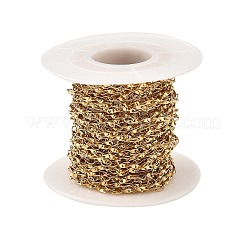 Ионное покрытие (ip) цепей из нержавеющей стали 304 ручной работы с витыми звеньями CHS-G025-07G