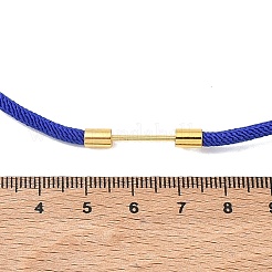 Creazione di collana in cordoncino di nylon regolabile&nbsp;KK-CBACFA2-02G