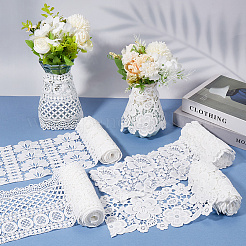 4 ярд двух видов кружевной ленты из молочного волокна&nbsp;OCOR-CY0001-08B