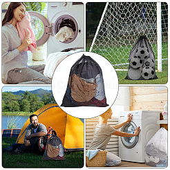2 x Aufbewahrungsbeutel aus Polyester mit Kordelzug für Kleidung&nbsp;ABAG-GF0001-49A