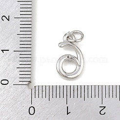 Латунные микропаве прозрачные кубические циркониевые подвески KK-P339-27P-06