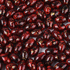 Овальные стеклянные бусины&nbsp;SEED-T009-02H