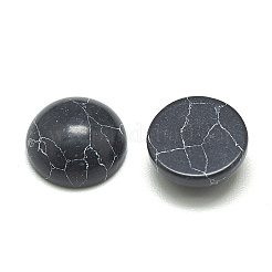 Синтетических бирюзовый кабошон&nbsp;TURQ-TAC0001-02-14mm