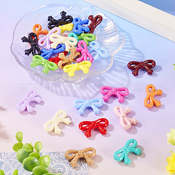 28шт 14 цвета непрозрачные акриловые бусины&nbsp;MACR-TA0002-30