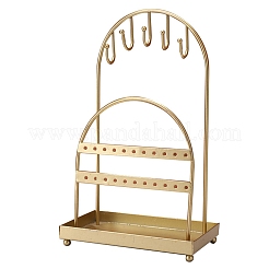 Porta orecchini in ferro a doppio arco&nbsp;PW-WGA934D-01