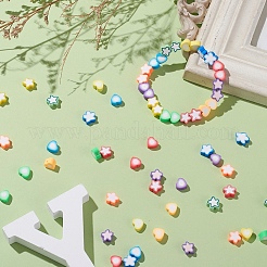 240шт 12 стилей ручной работы из полимерной глины CLAY-YW0001-29