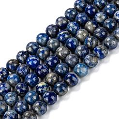 Природный лазурит шарик нити G-G953-02-8mm
