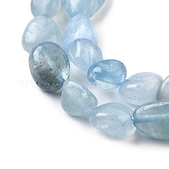 Природные Аквамарин бисер нитей&nbsp;LS-G-D0004-A02-04A