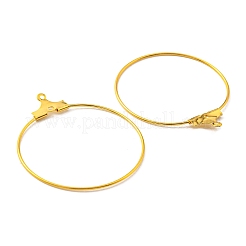 Подвеска-серьга-обруч с железным кольцом IFIN-E025-02G