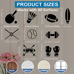 1 комплект трафаретов для рисования домашних животных&nbsp;DIY-MA0005-49B