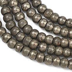 Stränge aus natürlichen Goldpyritperlen&nbsp;G-L647-D07-4x6mm-01