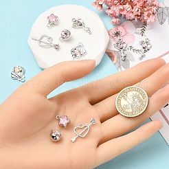 Сплав с подвесками из горного хрусталя&nbsp;FIND-YW0006-41