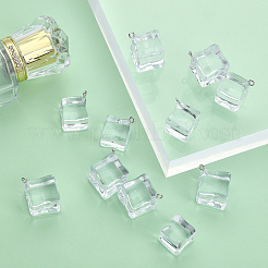 32шт 2 стиля прозрачные акриловые подвески TACR-CA0001-17