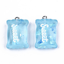 Прозрачные смоляные подвески RESI-S356-54A