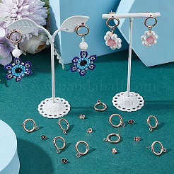 20 шт. фурнитура для сережек-гвоздиков из нержавеющей стали 304 STAS-BBC0001-76RG