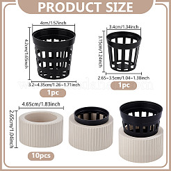 10 шт. керамическое кольцо для фиксации водорослей AJEW-NB0007-16