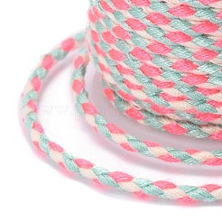 Cordón de polialgodón de 4 cabo con hilo metálico&nbsp;OCOR-Z003-D01