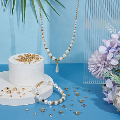 200шт 5 стиля латунные бусины&nbsp;KK-PH0011-64G