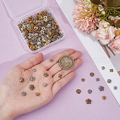 240шт 12 стиля колпачки из сплава в тибетском стиле&nbsp;FIND-ME0002-77