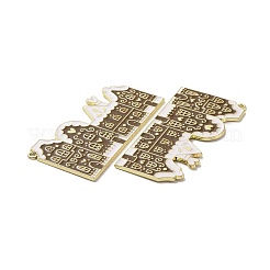 Рождественская тематическая стойка с покрытием из сплава эмали большие подвески&nbsp;PALLOY-O109-24LG