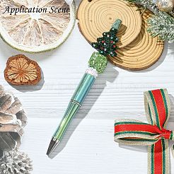 Елка полимерная глина стразы бусины CLAY-NH0001-14F