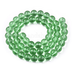 Прозрачные стеклянные бусины&nbsp;LS-GLAA-T032-T8mm-17